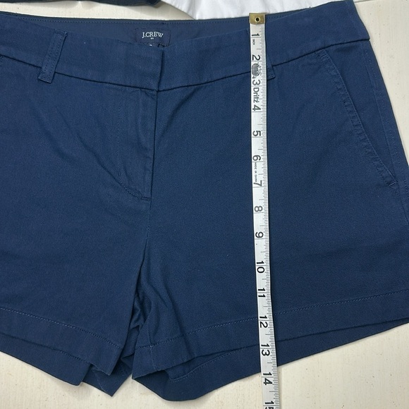 J Crew Factory Set of 4 Flat Front Shorts with Pockets and Belt Loops Size 8 - Picture 12 of 14